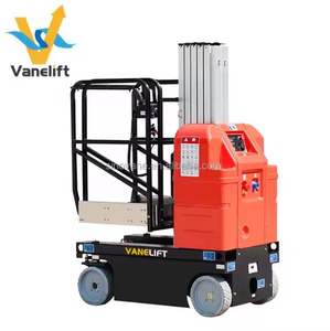 Plataforma de aleación de aluminio montada en camión, Mini Motor portátil, elevador pequeño, elevador telescópico - Product Image 3