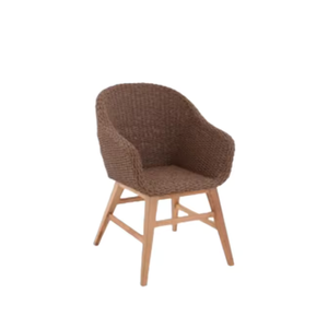 Sillas de mimbre de cuerda de ratán Materiales naturales ecológicos Fabricación de sillas de comedor de ratán en Indonesia - Product Image 1