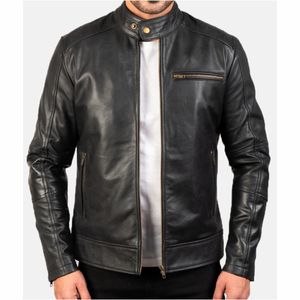 <b>jacket</b> <b>for</b> <b>men</b> <b>men's</b> <b>jackets</b> Factory Direct High Quality Plus Size Zipper Leather <b>Jacket</b> <b>for</b> <b>Men</b> Leather Coats - Product Image 2
