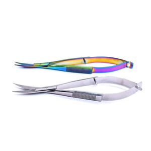 Microtijeras médicas de punta fina fabricadas para investigaciones de laboratorio, prácticas dentales y procedimientos quirúrgicos complejos - Product Image 3