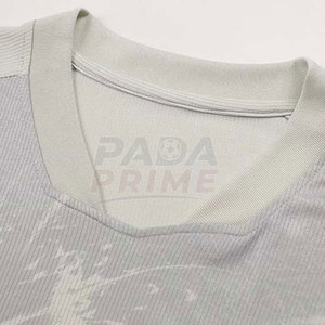 Quick Dry Short Sleeve Soccer <b>Shirt</b> with Breathable <b>Mesh</b> Panels Regular Fit Eco-Friendly Material for Men's Training Matches - Product Image 3