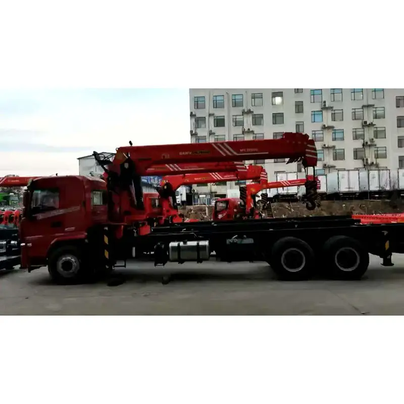 New Palfinger 12Ton 14Ton 16Ton Telescopic Stiff Boom Crane Japanese Brand 6x4 GIGA Truck Mounted Crane