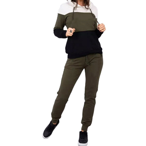 Conjunto de chándal para mujer Venta al por mayor de chándal informal de algodón para mujer personalizado Chándal para mujer - Product Image 2