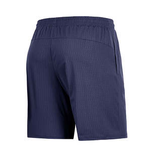 Short athlétique d'été pour hommes 100% coton Style décontracté Joggers à motif solide avec cordon de serrage Short de course pour hommes - Product Image 2