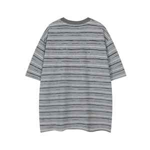 Camiseta informal transpirable de algodón 100% de moda de verano para hombre, ajuste Regular personalizado - Product Image 4