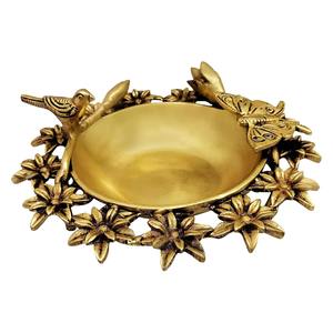 Adorable support à chocolat fabriqué à la main avec support à chocolat poli or pour servir du chocolat et servir du dessert - Product Image 1