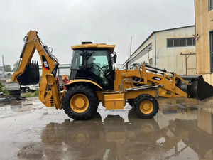 Used Caterpillar 420E Wheel Loader Backhoe Excavator 4x4 with Engine Bucket Motor Cheap Cat 420F2 420F for Sale - Product Image 3