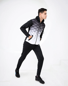 เสื้อสเวตเตอร์มีฮู้ดสำหรับผู้ชายและผู้หญิงเสื้อวอร์มเข้ารูปผ้าฝ้ายออกแบบโลโก้ได้ตามที่ต้องการ - Product Image 2