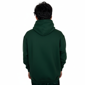 เสื้อฮู้ดดี้ดีไซน์เนอร์สีดำสุดหรูสำหรับผู้ชาย ผ้าฝ้ายพรีเมียม สไตล์สตรีทแวร์ เสื้อสเวตเชิ้ตลำลอง แฟชั่นพื้นฐาน - Product Image 2