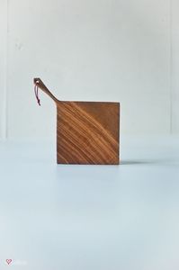 Juego de tabla de cortar de madera artesanal con asas Juego de bandeja de servicio premium para queso y aperitivos Juego de plato de madera - Product Image 3