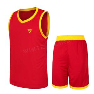 Ensemble d'uniformes de basket-ball réversible, personnalisé, brossé de haute qualité - Product Image 1