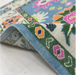 Alfombra KNOTS de Primera Calidad, Alfombra de Lana Pura Anudada a Mano, Antideslizante y Ecológica para Sala de Estar, Dormitorio, Hoteles y Oficinas - Product Image 3