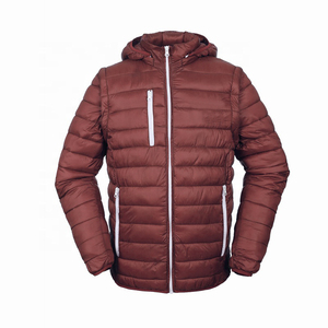 Veste polaire oversize zippée avec support pour hommes de qualité supérieure OEM pour l'hiver, chaude, personnalisée, matelassée, imperméable, écologique et respirante - Product Image 4