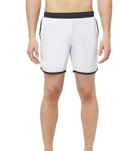 Running Cargo Shorts For Men Custom Color Double <b>Layer</b> Polyester Mesh Shorts High Quality Manufacturer - Product Image 2