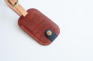 Étiquette de nom personnalisable étiquette de bagage vierge LLT-0059B étiquette en cuir de stockage de voyage avec personnalité pour les cadeaux - Product Image 2