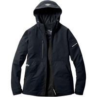 Burtle 9515 – Blouson unisexe décontracté d'hiver, imperméable, coupe-vent, chauffant, écologique, séchage rapide, durable, pour le travail en extérieur, à capuche, extensible dans les 4 sens