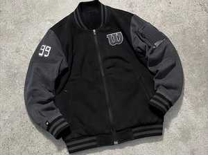 Chaqueta Universitaria Personalizada para Hombre, Estilo Urbano, Chaqueta Bomber de Cuero con Logotipo Personalizado, Chaqueta Informal - Product Image 6