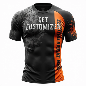 Protector de sarpullido personalizado para máxima flexibilidad y potencia en cada sesión de entrenamiento con opciones de manga kimono de jiu jitsu - Product Image 1