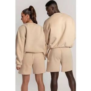 Chándal 2025 Unisex con logotipo personalizado, conjunto de chándal de 2 piezas, Sudadera corta transpirable de secado rápido y chándal para hombre - Product Image 2