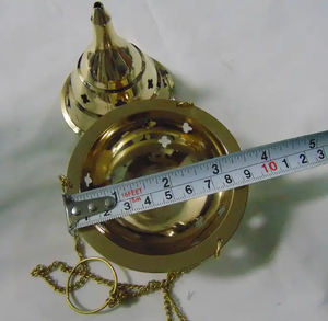 Dernière arrivée brûleur d'encens de bonne qualité artisanat en métal du fournisseur indien - Product Image 5