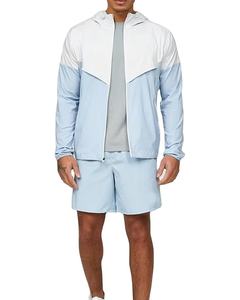 ชุดกางเกงวิ่งปั่นจักรยานกันลมแบบสีตัดต่อสำหรับผู้ชาย ชุดกีฬา โพลีเอสเตอร์ ไนลอน ชุดกางเกงขายาว รุ่น 2026 - Product Image 1