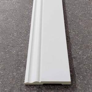 Plinthe de haute densité au design moderne, imperméable, en PU, plinthe <span class=keywords><strong>plate</strong></span>, moulage décoratif pour le sol de la maison - Product Image 4