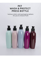 Vente en gros de bouteilles carrées jetables de shampoing et d'après-shampoing de cosmétiques pour hôtels avec impression de logo personnalisée pour les voyages et les salles de bain