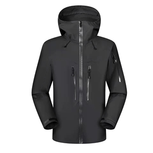 Veste de pluie à capuche légère et imperméable pour hommes, veste de randonnée coupe-vent imperméable d'extérieur, veste de pluie de haute qualité, vente en gros - Product Image 1
