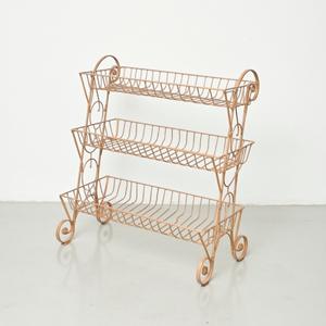 Hot Sale 1 2 3 Foldable Metal Kitchen Organizer with Double Tiers Detectable Cabinet <b>Door</b> <b>Storage</b> Glass Spice <b>Rack</b> Tools Baskets - Product Image 4