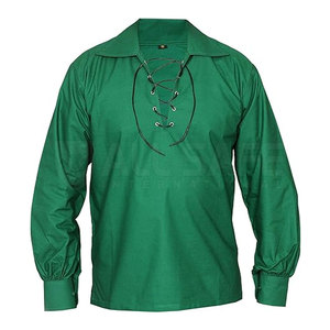 Camisa escocesa Ghillie escocés jacobita personalizable para niños más vendidos, manga larga, 100% algodón, ropa tradicional de montaña - Product Image 1