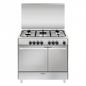 UNICA UR965MI Stainless Steel Class a Gas Cooker and 5 Zone Electric <b>Oven</b> 90x60x95cm Ranges - Product Image 2