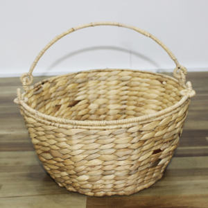 Cesta de Mimbre Artex Dong Thap con Asa, Forma Circular, para Almacenamiento de Dulces y Decoración de Bodas - Product Image 3