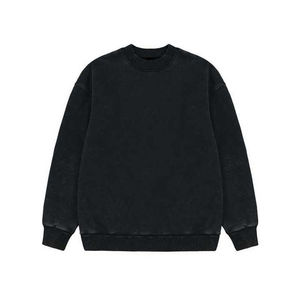 Sudadera Personalizada Lavada al Ácido 100% Algodón de Alta Calidad Estilo Vintage Sudadera Extra Grande para Hombre Lavada al Ácido Precio al por Mayor - Product Image 4