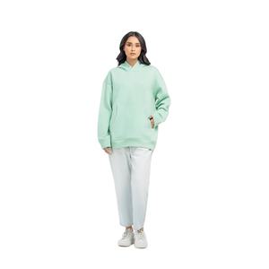 Sudadera con capucha estampada para mujer Sudadera gráfica de moda para Otoño e Invierno Ropa de calle informal - Product Image 1