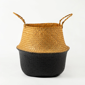 Panier de rangement en herbe de mer fait main de haute qualité, écologique, avec couleur personnalisée et design multifonctionnel, fabricant vietnamien - Product Image 2