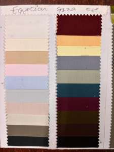 Tissu de chemise de qualité supérieure, de qualité export, 58 pouces, mélange égyptien Giza, viscose/polyester, technique de tissage pour garçons - Product Image 2