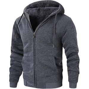 เสื้อฮู้ดผู้ชายแบบไม่มีกระเป๋าตัดขอบเสื้อครอปแบบเย็บขอบเสื้อฮู้ดพิมพ์ลายพัฟออกแบบได้ตามต้องการผลิตจากชุดกีฬา - Product Image 1