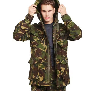 แจ็กเก็ตล่าสัตว์ลายพรางสำหรับผู้ชายเสื้อกันลมสำหรับเดินป่ากลางแจ้งเสื้อแจ็คเก็ตล่าสัตว์ - Product Image 3