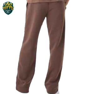 Nueva llegada French Terry Cargo pantalones de chándal de alta calidad 100% algodón Baggy Joggers pantalones apilados Flared Puff Casual Canvas - Product Image 4