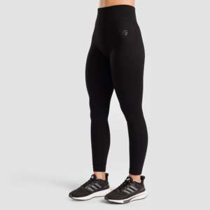 Leggings Deportivos Velocity Flex Sin Costuras, Diseño Personalizado, Color Negro, Cintura Alta, Transpirables, Spandex/Nylon, Tallas Grandes XXL y XS - Product Image 1