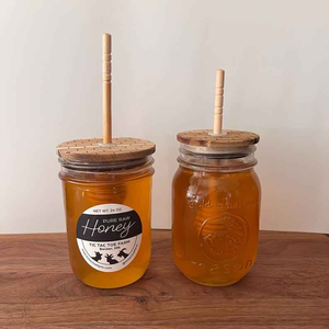 Cuillère à miel en bois au design le plus récent, manche en acrylique, bâton à miel, ustensiles de cuisine et de maison, cuillère à miel - Product Image 1