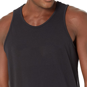 เสื้อกล้ามผู้ชายผ้าฝ้ายระบายอากาศได้ดีพร้อมโลโก้ออกแบบได้เอง - Product Image 2