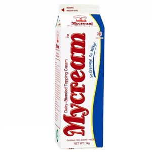 Crema No Láctea de Exportación para Proveedores, Etiqueta Privada/ODM Personalizada, Crema Blanca para Repostería HALAL de Alta Calidad, 1KG - Product Image 1