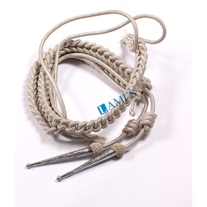 Nueva Aiguillette de Uniforme Ceremonial de Diseño Personalizado de Lami's Industries, con Puntas Metálicas de Alambre de Bullion, Opción de Logotipo Personalizado, Alta Calidad - Product Image 6