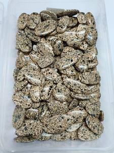 พลอยแจสเปอร์สีดำทรงรีคุณภาพดีที่สุด แบบหลวม สำหรับทำสร้อยคอและเครื่องประดับที่มีเอกลักษณ์ - Product Image 2