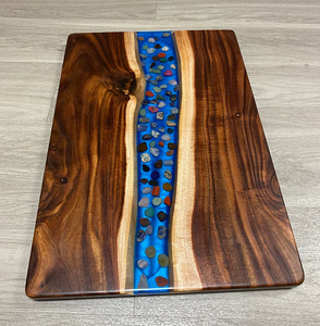 Tabla de cortar de madera y resina Suministros de cocina Tabla de cortar de madera y resina epoxi Fabricación Precio más bajo - Product Image 2