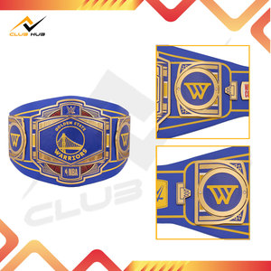 Brand New Custom Golden State Warriors Championship Title Ceinture pour hommes Confortable Imperméable Solide 2mm/4mm Alliage de peau de vache - Product Image 3