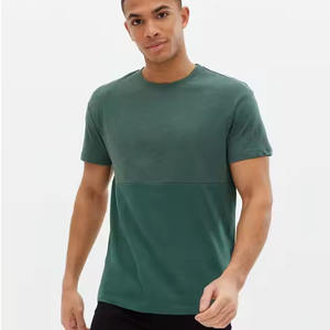 Heavy 270 Gsm doble hilo suelto moda gota hombro manga corta algodón camiseta EE. UU. hombres Oversize Top al por mayor - Product Image 5