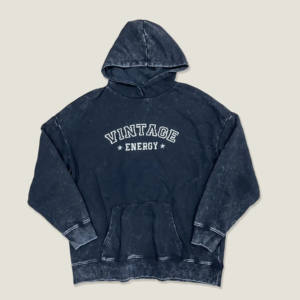 Sudaderas con capucha de gran tamaño de algodón 100% de calidad de lujo para hombre, ropa de calle de peso pesado con estampado personalizado para invierno - Product Image 4