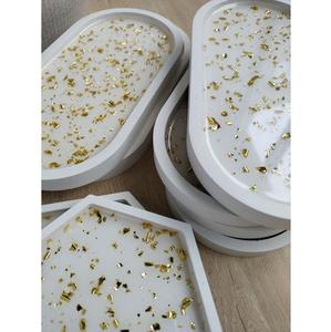 Bandeja de Servicio de Resina Moderna y Elegante de Alta Demanda, Bandeja Decorativa Personalizable Multifuncional Ligera para Todo el Mundo - Product Image 6